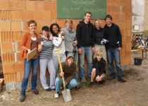 Abschiedsfoto vom Schülereinsatz Foto S.Adaschkiewitz jpg