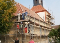 Bauorden mit Schülern aus der Ukraine und Russland Foto S. Adaschkiewitz jpg