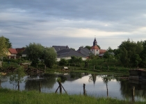 Hochwasser vor Kleinliebenau (Juni 2013) I Foto: Heike Sichting