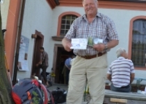 Pilger auf dem Weg von Görlitz Richtung (2012) Foto: Peggy Hamfler